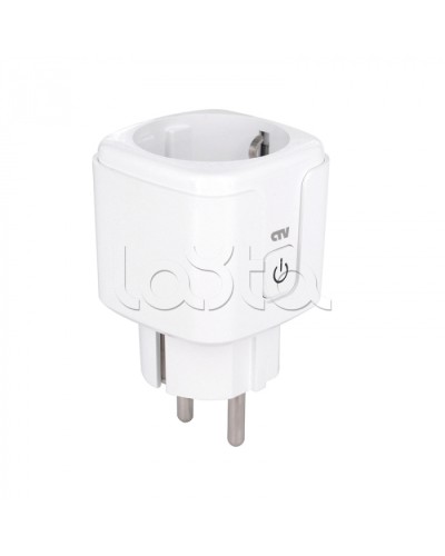 Умная Wi-Fi розетка CTV-HomePlug в Якутске Дополнительное оборудование для СКУД Pintop.ru