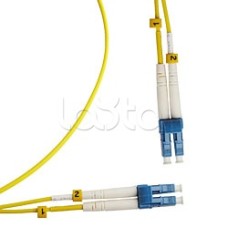 Шнур оптический SM 9/125 duplex LC/LC (15 м) Cabeus FOP(D)-9-LC-LC-15M