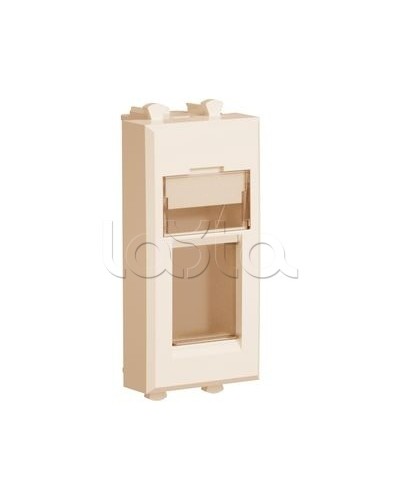 Адаптер для Keystone Ванильная дымка Avanti, 1 мод DKC 4405201 в Якутске Аксессуары для стоек и шкафов Pintop.ru