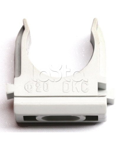 Держатель с защелкой, д.20 мм DKC 51020 в Якутске Держатели, клипсы, скобы Pintop.ru