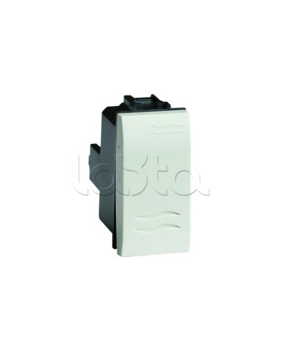 Выключатель, белый, 1мод. DKC (76001B) в Якутске Аксессуары для кабель-канала Pintop.ru