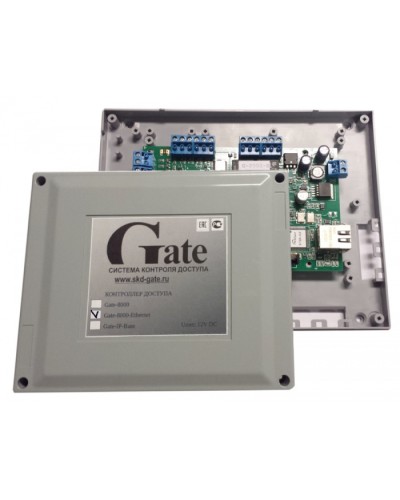 Контроллер базовый Gate-8000-Ethernet в Якутске Сетевая СКУД - Gate Pintop.ru