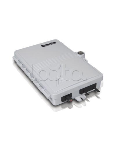 Бокс оптический настенный Hyperline FO-WBI-2A-GY в Якутске Кросс оптический Pintop.ru