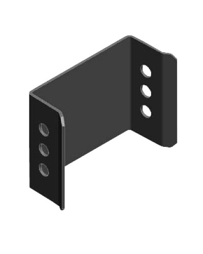 Комплект для скрепления шкафов Hyperline (TB2-KIT-RAL9004) в Якутске Аксессуары для стоек и шкафов Pintop.ru