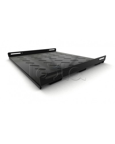 Полка стационарная Hyperline TSH3M-450-RAL9004 в Якутске Полки для шкафов и стоек Pintop.ru