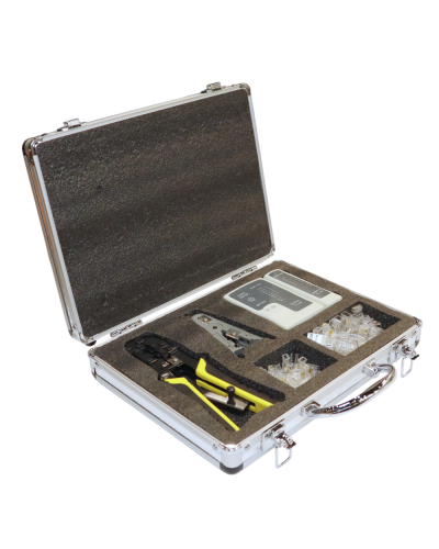 Набор инструментов для изготовления и тестирования патч-кордов LANMASTER LAN-NT-TK/PATCH-TST в Якутске Аксессуары для стоек и шкафов Pintop.ru