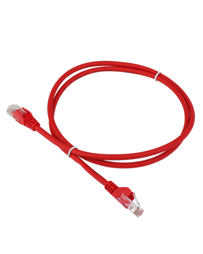 Патч-корд LANMASTER LSZH UTP кат.5e, 2.5 м, красный LANMASTER LAN-PC45/U5E-2.5-RD в Якутске Патчкорды (медные) Pintop.ru