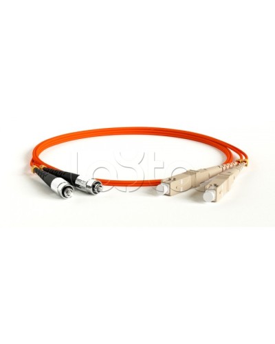 Патч-корд оптический LANMASTER LAN-SC-FC/OM3-1.0 в Рубцовске Патч-корды и пигтейлы Pintop.ru