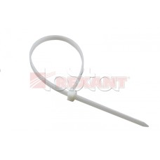 Хомут-стяжка нейлоновый, многоразовый 4x150 мм СКМ-150 белый (100шт/уп) REXANT 07-0159